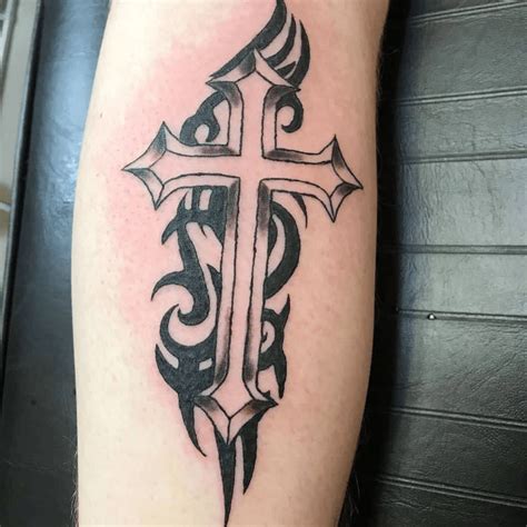 15 Cool Cross Tattoo Ideas For Men To Show Allegiance To God Inkmatch