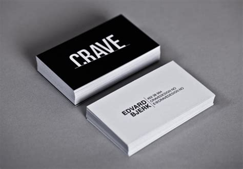 Black And White Business Cards Design 50 Inspiring