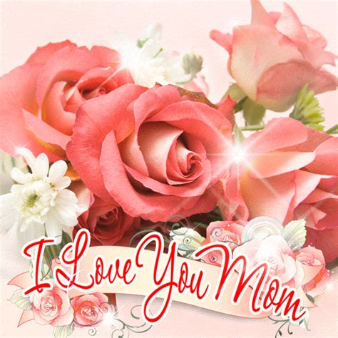 I Love You Mom Roses Greetings 