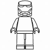 Lego Iron Man Coloring Pages Figure Drawing Printable Print Minifigure Mask Stikbot Para Avengers Super Heroes Template Getcolorings Person Colorir sketch template