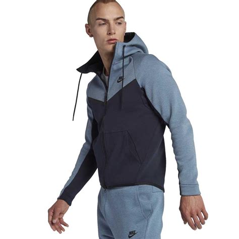 nike sportswear tech fleece windrunner full zip hooded dressinn