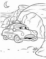 Cars Hudson Monster sketch template