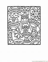 Coloring Glass Pages Stained Printables Popular sketch template