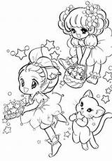 Coloriage Shoujou Nurie 색칠 공부 공주 여자 캐릭터 Coloriages 자료 Chou Saturated Canary sketch template