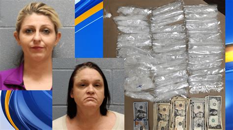 lee county sheriff arrests two women in 40 000 meth bust wrbl