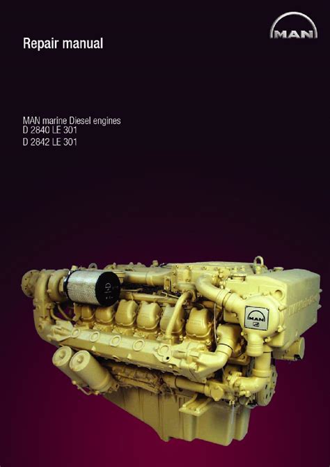 man marine diesel engine   le  service repair manual  ddees