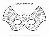 Carnival Masks Planerium sketch template