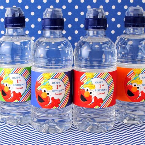 water bottle labels   kids birthday   favorite character upload