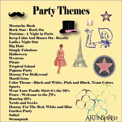 bunco themes bunco party themes bunco themes adult party themes