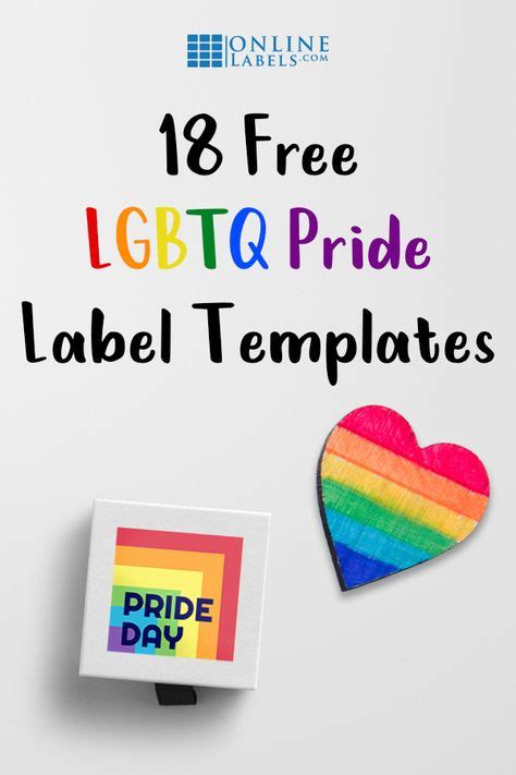 lgbtq pride labels ideas sticker template labels labels