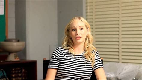 Candice King On Being Caroline Forbes Youtube