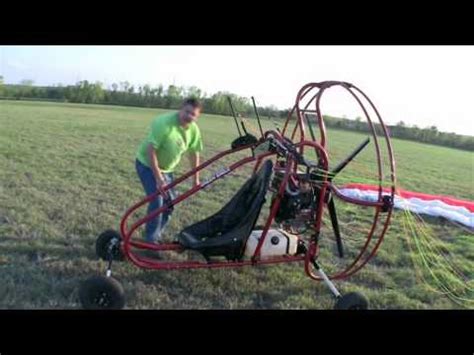 flying  powered paraglider trike  quad part   wmv youtube