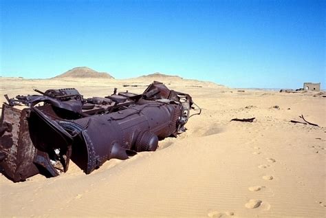 an abandoned train in the arabian desert funny picture picture