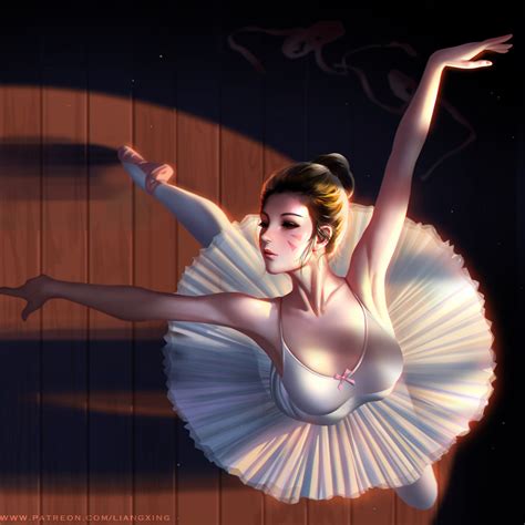 Artstation Ballet Dancer D Va Liang Xing