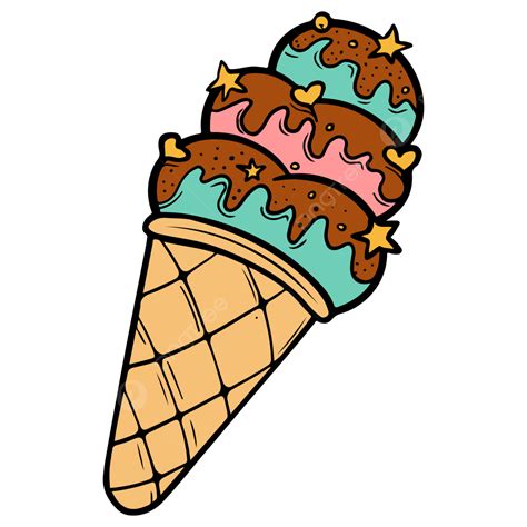 ice cream cone cartoon cartoon clipart ice clipart cone clipart png  vector