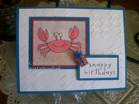 Crabby Birthday By Pattyb At Splitcoaststampers