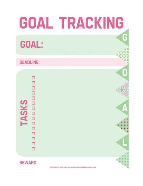 images   printable goal sheets  printable goal sheet