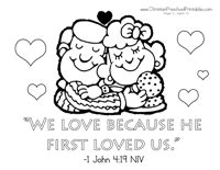 valentines day bible coloring pages valentines day coloring page