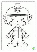 Coloring Dinokids sketch template