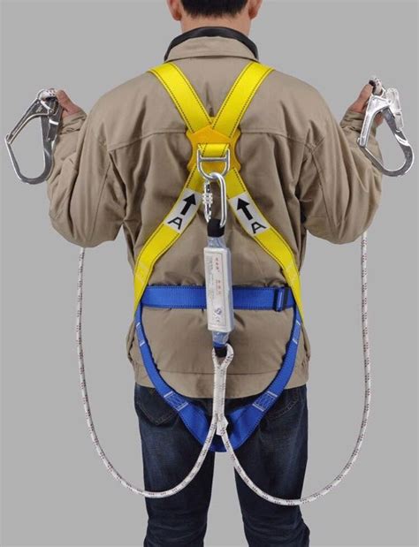 full body fall arrest harnessfull body safety harness  lanyard safety harness china lift