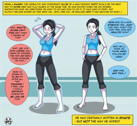 com wii re fit wii fit trainer twinify tg by sera fuku on deviantart