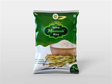 rice packaging design  manoj pantha  dribbble
