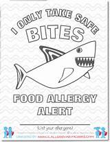 Allergy Bites sketch template