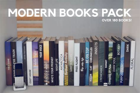 modern books pack vertex studio