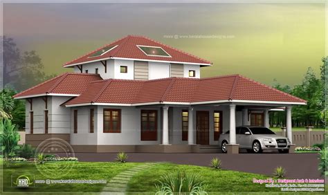 bhk kerala courtyard single floor house kerala home design  floor plans  house designs