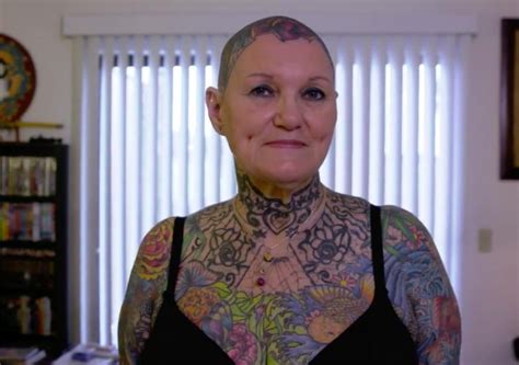 69 Year Old Becomes Worlds Most Tattooed Woman