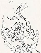 Disney Walt Ariel Coloring Pages Characters Princess Drawing Fanpop Getdrawings Print sketch template