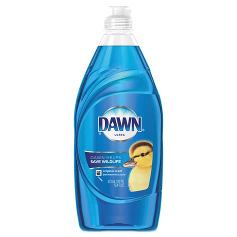 dawn liquid dish detergent original scent  oz bottle carton