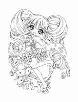 Meisjes Kleurplaten Anime Coloring Kleurplaat Chibi Sureya Stalla Coloriages Yampuff Uitprinten Meiden Chezsteffy Fairy Volwassenen Bff Tekeningen Downloaden Par Mignon sketch template