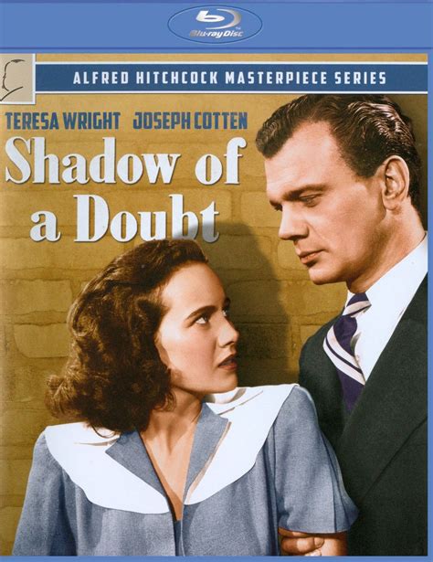 shadow of a doubt blu ray r in 2019 teresa wright joseph cotten hitchcock film