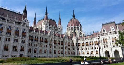 hungarian parliament building budapest hungary visions  travel