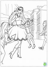 Barbie Coloring Popstar Princess Pages Dinokids Print Line Close Library Clipart Popular sketch template