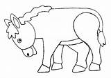 Coloring Pages Donkey Para Colorear Dibujos Dibujar Animal Pintar Plantillas Kids Print Imprimir Animales Asnos Websincloud Guardado Desde Activiteiten sketch template