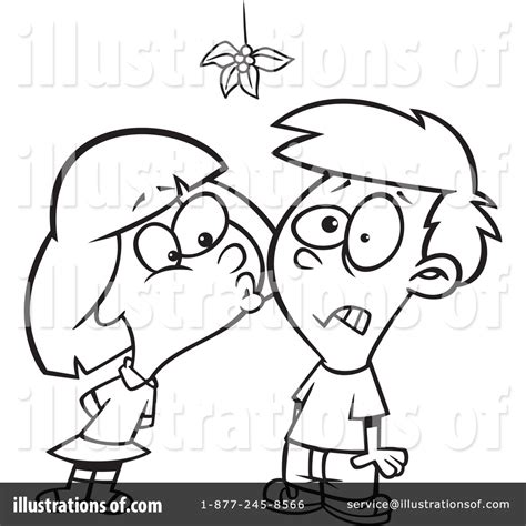 kiss clipart 1226734 illustration by toonaday