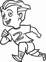 Coloring Pages Runner Walking Running Color Printable People Getcolorings Incredibles High sketch template