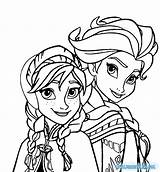 Colorir Elsa sketch template