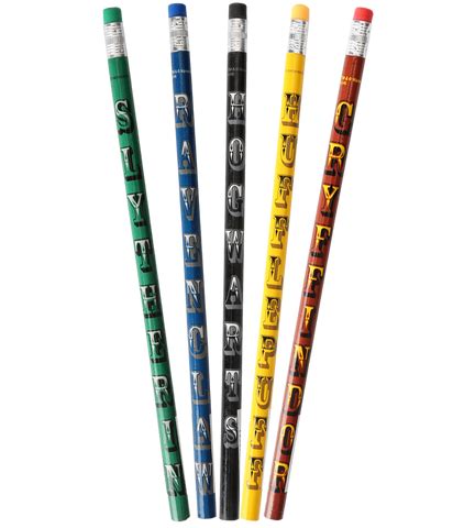 house pencil collection