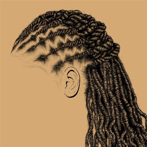 These Intricate Illustrations Of Black Women’s Hair