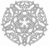 Pentacle Symbols Pentagram Mandalas Tattoos Catcher Symboler sketch template