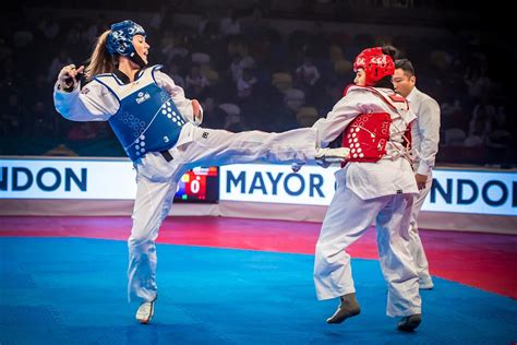 london stages thrilling  taekwondo worlds