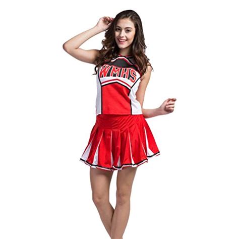 ladies sexy varsity high school cheer girl sexy cheerleader costume