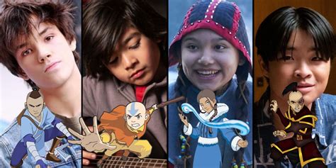 netflixs  airbender cast compares   avatar characters ages