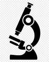 Microscope Silhouette Clker sketch template