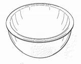 Bowl Mixing Drawing Sketch Template Coloring Patents sketch template