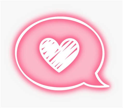 message heart pink overlay tumblr cute kawaii neon transparent purple aesthetic sticker hd