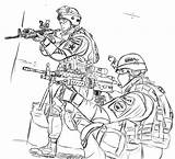Coloring Pages Call Duty Ops Popular Soldier sketch template